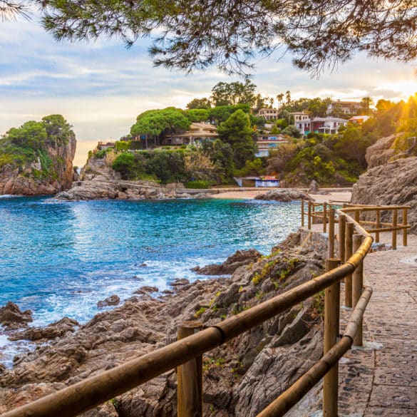 Pueblos costeros de España