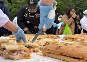 Pan con chicharrón