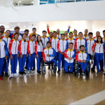 Paratletas reciben dotación rumbo a Santiago
