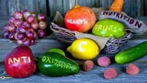 nutrición, antioxidante, verdura