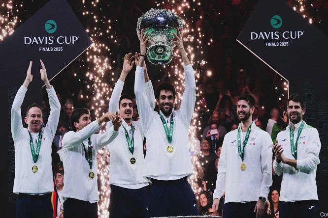 Luis Alejandro Sampayo Cabada - El rugido de las naciones ¡La mítica Copa Davis! - FOTO