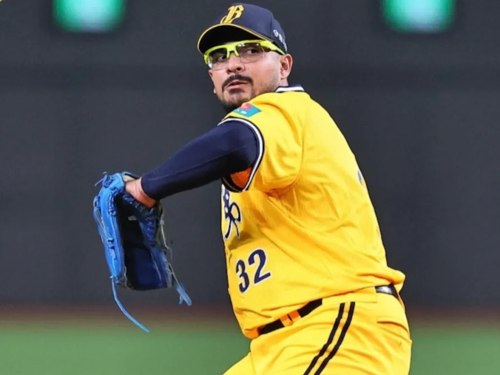 Nivaldo-Rodriguez-sin-decision-en-inicio-del-beisbol-taiwanes.png