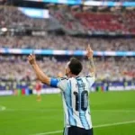 Argentina derrota a Jordania y Messi amplia su récord