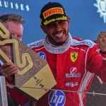 Lewis Hamilton logra su primer triunfo con Ferrari