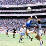 Inglaterra-Argentina lejos de Las Malvinas
