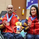 Paratenis de mesa se colgó bronce en Valledupar