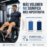 Volumen y crecimiento muscular – Fisiología del Ejercicio by Dr. López Chicharro